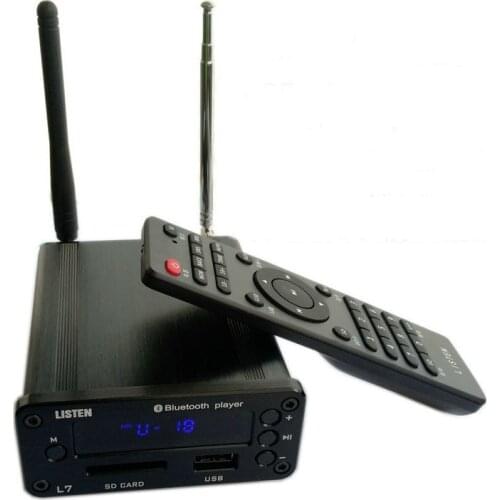 L7 APE lossless Playing U-Disk HiFi Bluetooth Decoder DAC Amplifier Headphone Audio Amp Preamplifier Remote Control