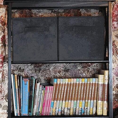 Lightweight Non-Woven Foldable Sundries Toys Books Organizer Clothes Storage Box