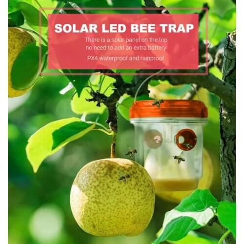 2Pcs Fly Wasp Trap Fruit Flies Insect Bug Hanging Tree Honey Catcher Killer Bee Insect Reject Pest Control Tool Insect Trap