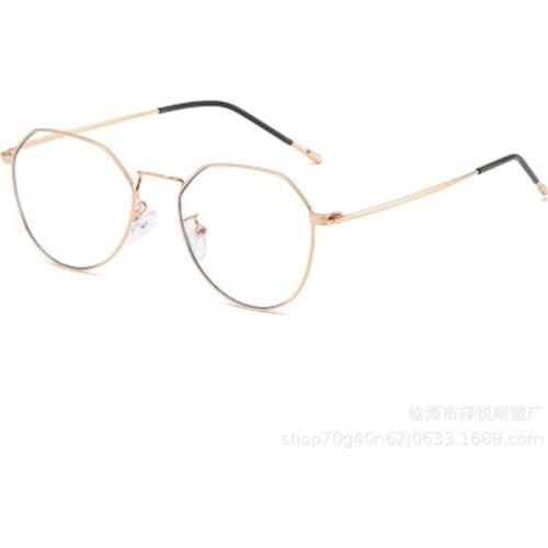 Fashion Metal Cat eye Clear lens Glasses Frame Optical Prescription Eyeglasses For Women