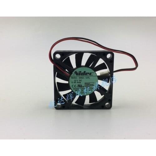 NIDEC D05X-12TL 5010 5cm DC 12V 0.05A 2 Line Magnetic Bearing Power CPU Cooling Fan