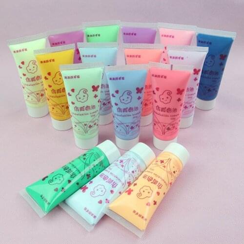 New Style Colorful 50ml Simulation Ice Cream Gel Phone Case Cakes Cake Cream Glue Nail Soft Clay Decoration