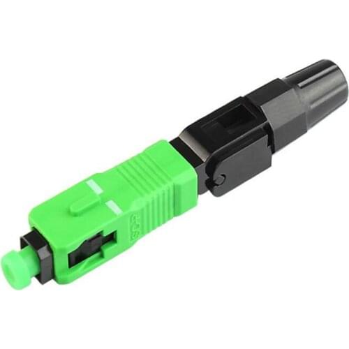 Fiber Optic fast connector SC/UPC SC/APC 60mm fiber connector for FTTH FTTB FTTX Network optical fiber splice