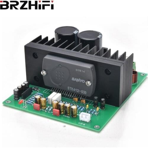 The lost artifact STK later produced high-power beautiful sound thick film STK412-530 power amplifier test finished board