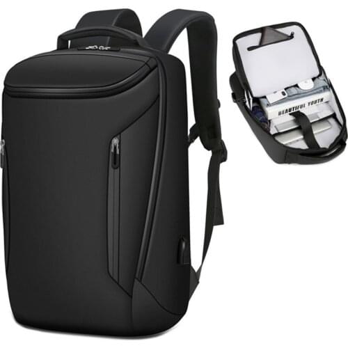 2021 New Backpack 14inch Multifunctional Business Travel Large Capacity Laptop Backpack Waterproof Anti-theft Student Backpack