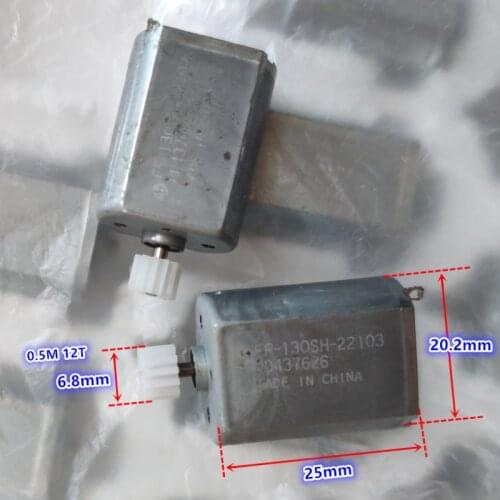Original Mabuchi 15*20*25mm 130 DC motor FF-130SH-22103 precious-metal brush 3V-6V high speed motor ,not new