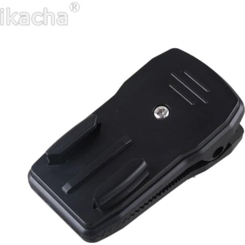 360 Rotary Backpack Hat Mounts Clip Fast Clamp Mount Holder for GoPro HERO 3+ Session Camera