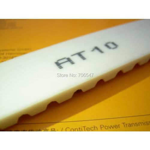 Free Shipping 10Meters AT10 open timing belt AT10-10 width 10mm polyurethane with steel core Metric trapezoidal belt pulley