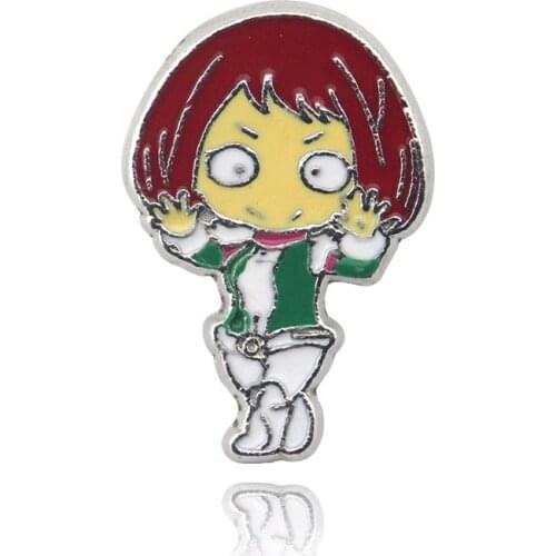 1 PCS Painting cartoon mix My Hero Academia for Clothing Acrylic Badges Kawaii Icons on The Backpack Pin Brooch Badge Z60