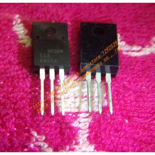 100pcs/lot 6N60 SSS6N60A LCD FET