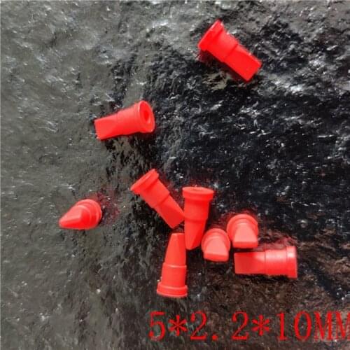 5*2.2*10MM silicone anti-backflow red low pressure mini duckbill valve one-way check valve φ5*φ2.2*10 MM