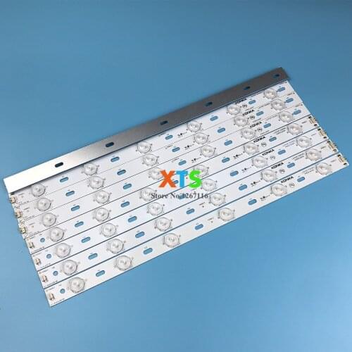 5 sets = 40 pcs For Konka Led Backlight Strip for led39e330ce led40f3300dc 35016696 35016697 aluminum kj390b30