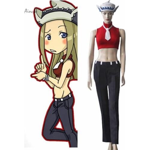 Ainclu Customize Free Shipping Cosplay Anime Free Soul Eater Lizu Thompson Party Cosplay Female Halloween Christmas Costume