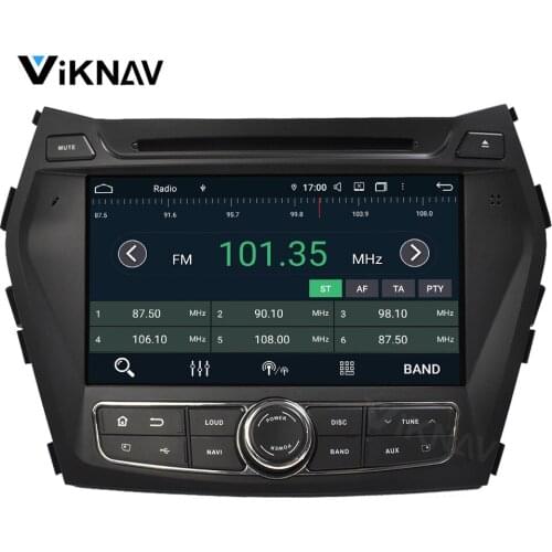 Android car multimedia player GPS navigation For HYUNDAI IX45 Santa Fe 2013 2014 auto radio stereo receiver tape recorder 2 din