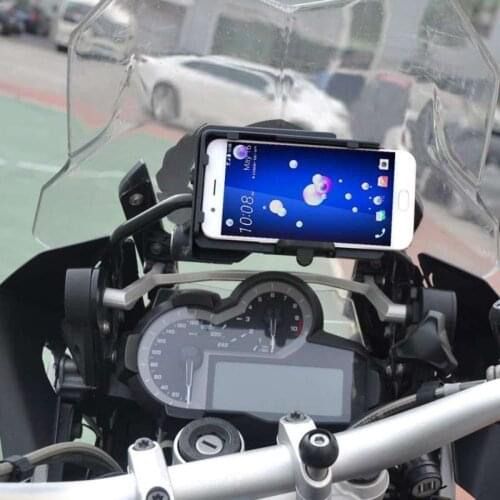 USB Mobile Phone Car Navigation Bracket USB Charging Support For BMW R1200GS R1200ADV S1000XR/RS F700GS/800GS
