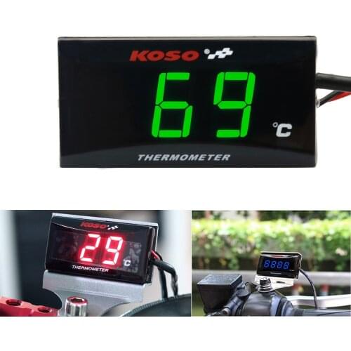 Motorcycle Water Temperature Mini Meter For XMAX250 XMAX300 400 NMAX155 NMAX125 Sensor Water Temp Adapter Scooter And Racing