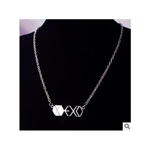 Fashion Jewelry Charm EXO Pendant Necklace For Men And Women,original factory supply