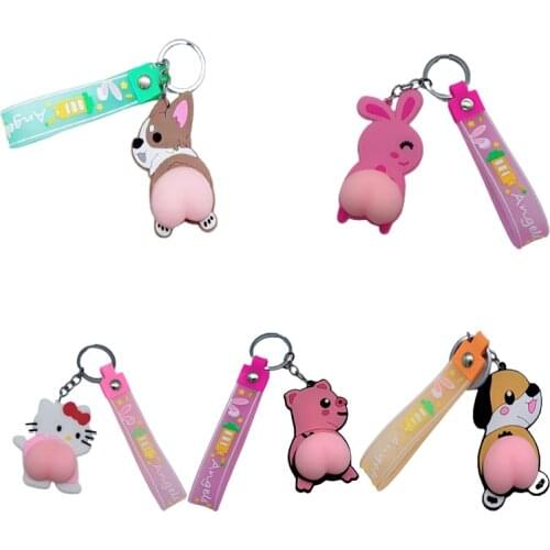 5pcs Mini Pop Its Fidget Toys Kit Keychain Autism Squishy Stress Reliever Toys Adult Children Anti Stress Set Antistress Toys