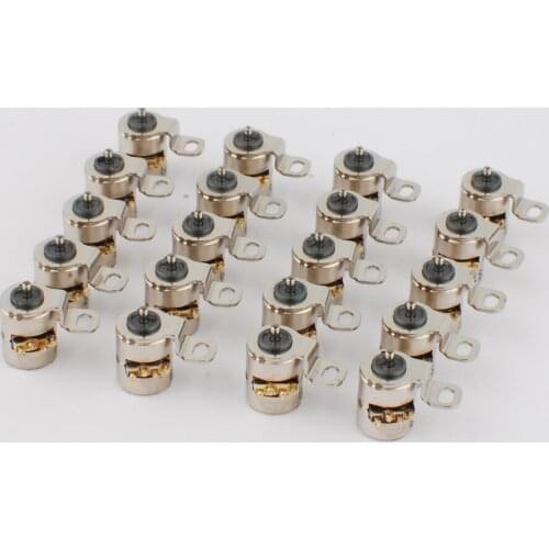 NEW 20pcs Mini stepper motor micro stepper motor 2 phase 4 wire stepping motor