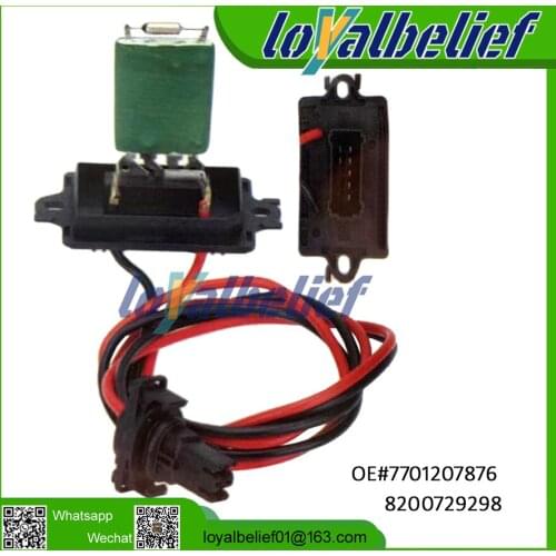 Brand New Auto Heater Blower Control Resistor For Renault Scenic II / Grand Scenic II 7701207876 8200729298 resistor