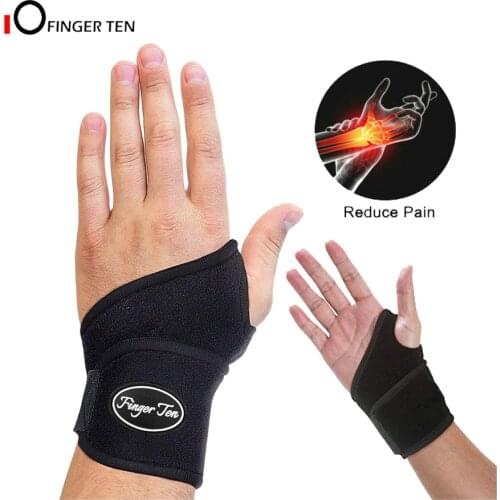 New Adjustable Wrist Support Brace for Arthritis and Tendinitis Pain Relief Suitable for Both Right and Left Hands
