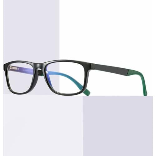 Retro Optical Spectacles with Spring Hinges New Arrival Plastic Glasses Frame Full Rim Anti-Blue Ray Eyewear Unisex