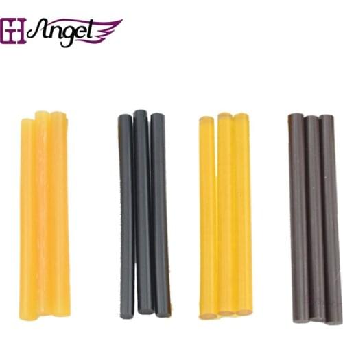 Wholesale 120pcs 0.7*10 cm Professional Hair Extensions Keratin Gun Bond Glue Sticks Make U Tip I Tip Fusion Hair Extensions