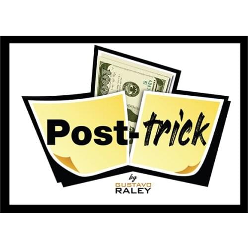 POST TRICK U.S. (Gimmicks) by Gustavo R Stage / Parlor Performer Moeny Magic Tricks Illusions Close up Magic Walk Around Fun