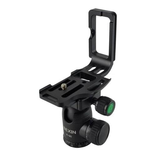 Professional Quick release plate L head support for Nikon D800E D810 / D810L ark Swiss Compatible RRS