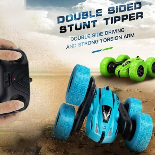 RC Car 2.4G 4CH Stunt Drift Deformation Buggy Car Rock Crawler Roll Car 360 Degree Flip Kids Robot RC Cars Toys for Gifts S628-1
