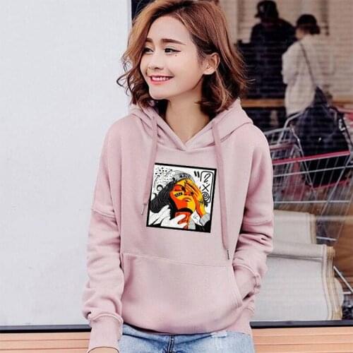 Winter Autumn Women Men Graphic Print Sweatshirts Long Sleeve Pullovers Harajuku Sweatshirt Hoody Japanese Streetwear Mujer Tops