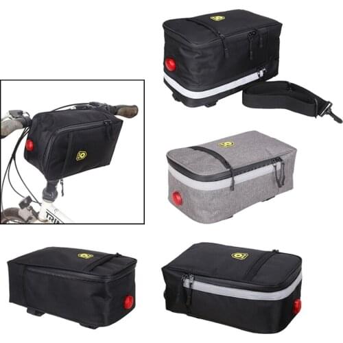 Waterproof Cycling Front Trunk Bag Rear Seat Pannier Bike Rack Pack Pouch