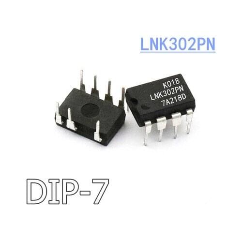 10pcs/lot LNK302PN LNK302P DIP-7 LNK302GN LNK302G LNK302 SMD-7 In Stock