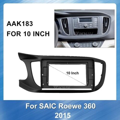 2DIN Car DVD Plastic Frame Fascia For SAIC Roewe 360 2015 dash mount kit adapter trim facia panel frame dashboard