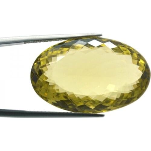 38,10ct. Lemon Quartz Oval Cut