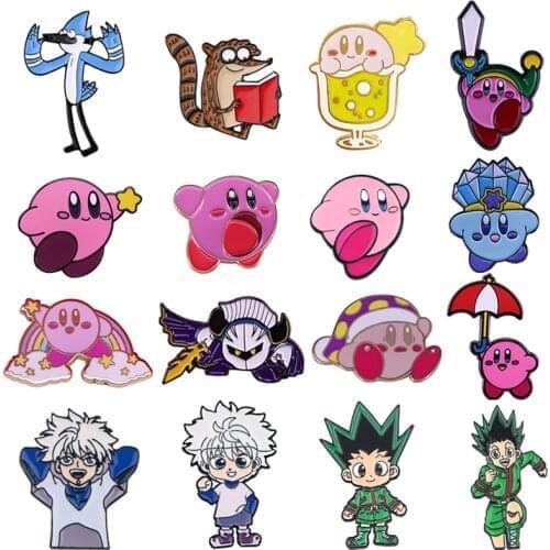 BH1500 Blinghero Anime Cute Jewelry Metal Enamel Pins and Brooches for Lapel Pin Backpack Bags Badge Funny Gifts