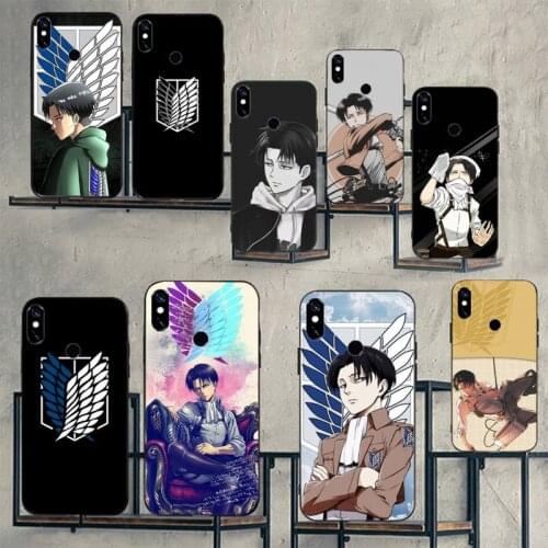 Anime Japanese attack on Titan Phone Cases For Xiaomi Mi Redmi Note 7 8 9 pro 8T 9T 9S 9A 10 Lite pro