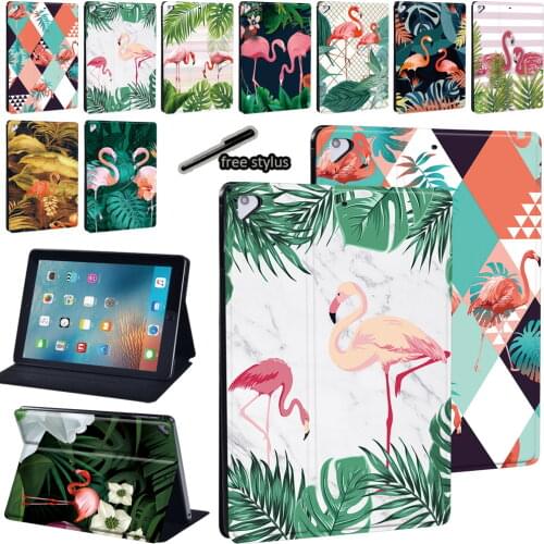 Case For Apple IPad Air 1 /Air2 9.7" /IPad Air 3 10.5" 2019 /Air 4 10.9" 2020 Print Pattern PU Leather Stand Tablet Cover Case