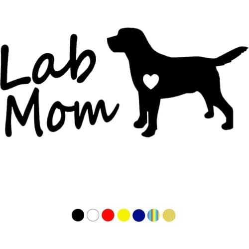 CS-10367# Vinyl Decal Labrador Retriever Car Sticker Waterproof Auto Decors on Truck Bumper Rear Window