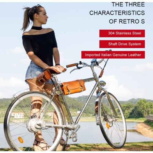 Electric bike 350W Range 45km Electric Fat Bike Beach Retro Bike Cruiser Electric Bicycle Classic Vintage electric ebike