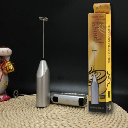 Electric Milk Frother Egg Beater Kitchen Drink Foamer Whisk Mixer Stirrer Coffee Cappuccino Creamer Whisk Frothy Blend Whisker