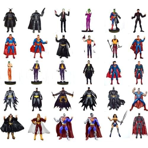 DCC DCD Direct Collectibles Bat-man Joker Super-man Wonder-Woman Bizarro Ultraman Superboy Action Figure Loose Collection