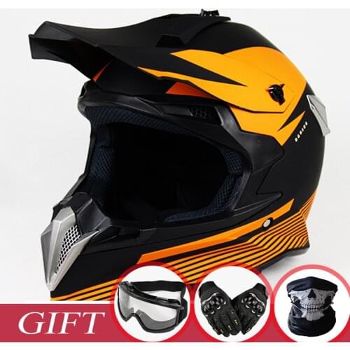Motocross Orange Motorbike helmet ATV Dirt Bike moto Casco Capacete Helmets motocross helmet