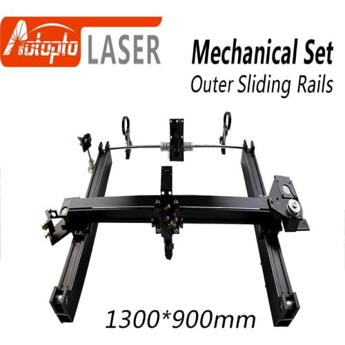 Mechanical Parts Set 1300*900mm Outer Sliding Rails Kits Spare Parts for DIY 1390 CO2 Laser Engraving Cutting Machine