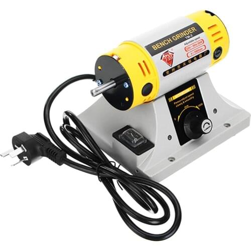 Desktop Double-headed Grinding Machine Grinding Wheel Grinding Machine Grinding tools 0-10000r/min 350w 230v 1-6mm