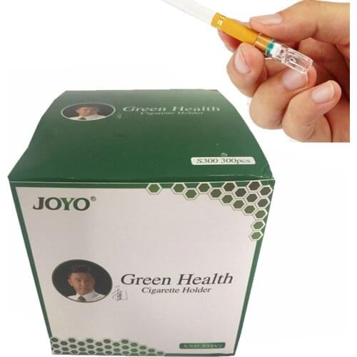 New 300pcs/pack Disposable Filtering Tiltil Mitil Green Health Care Smoking Cigarette Micro Pipe Holder Filters Filtration