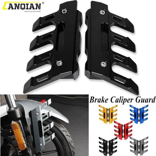 Motorcycle Front Fender Side Brake Caliper Guard For Suzuki GSX-S750 GSXS750 GSR750 GSR-750 Mudguard Slider Lower Fork Protector