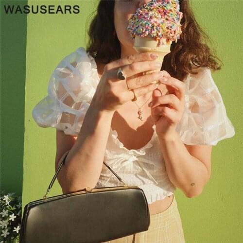 Прозрачные блузки Wasusears China At AliExpress