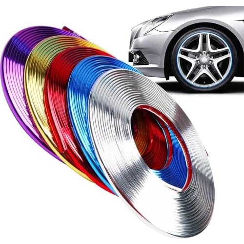8M Car Stickers Rim Protector Wheel Edge Rim Protectors Wheel Protector Tire Protection Care Covers Drop Ship Car Styling