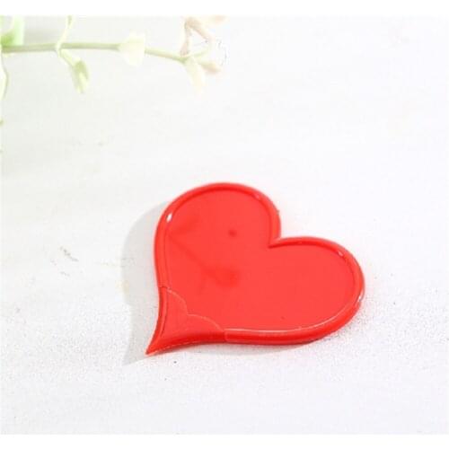 20pcs/lot Plastic box package Letter Opener Office Equipment safety heart shape